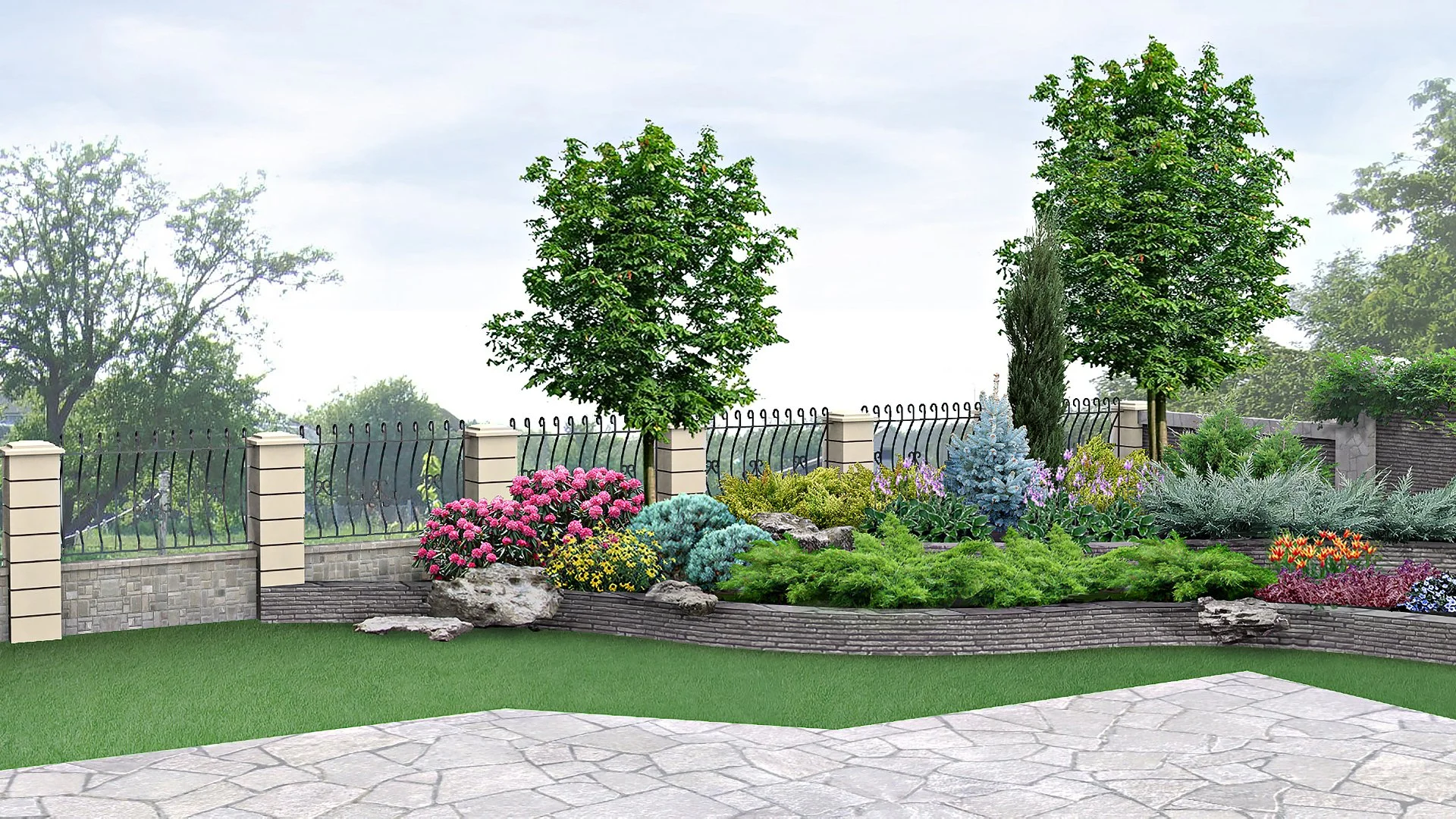 Get Started On Your Landscape Project With a 2D or 3D Design Rendering